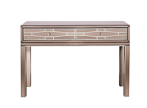 Консоль зеркальная, 2 ящика KFG038