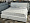 ALFABED POSH BOX Pat Cu Mecanism De Ridicare White Leather 3713840