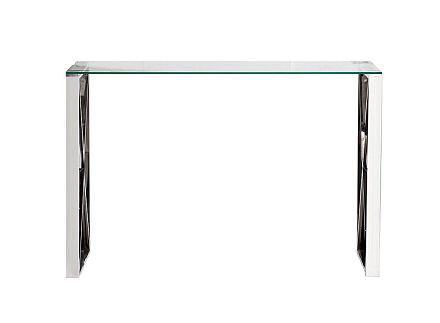 Консоль прозр.стекло/хром 47ED-CST008