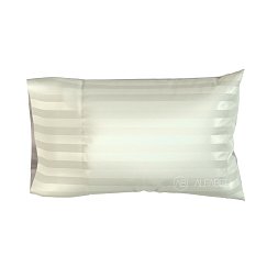 Fata de perna premium woven cotton sateen stripe cream hotel h 4 0