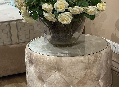 Прикроватный столик Lazio Сristale Swarovski Crush 02