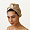 100% mătase bej turban prosop 3741327