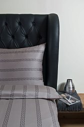 HEFEL Tencel noblesateen Meander Taupe