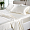 Fitted Sheet 100% Silk Ivory White 3696432