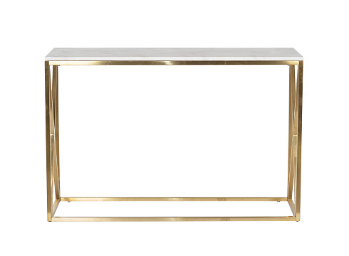 Консоль Bianco Namibia иск.мрам/мат.зол 47ED-CST023GOLD