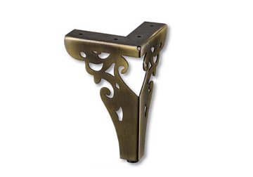 Ножка Tracery Old Bronze H 15 cm