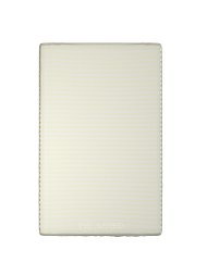 Uni sheet premium woven cotton sateen stripe cream h h 0 bez rezinki