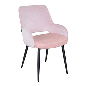 Товар Арона светло-розовый бархат + розовая экокожа для кафе, ресторана, дома, кухни добавлен в корзину