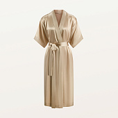 Товар Халат 100% Silk beige добавлен в корзину