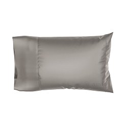 Pillow Case Premium Cotton Sateen Warm Grey Hotel H 4/0
