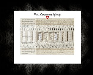 Saltea trois couronnes infinity