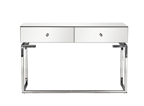 Консоль зеркальная с двумя ящиками KFG075