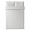 Set Lenjerie ALFABED Premium Cotton Sateen White Design Modern Look (Gold Tape)		 3647006