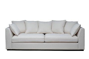 Диван Roberto трехместный, рогожка кремовый BOTEGA SVBEG 