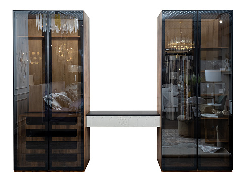 Консоль Spinola(подвесная) черно/серая GD-00005