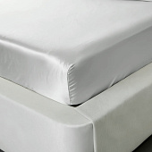 Товар Fitted Sheet 100% Silk Sparkling Silver добавлен в корзину