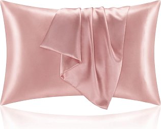 Pillow Case 100% Silk Joyful Rose