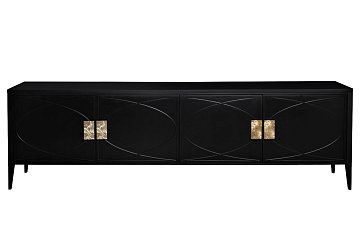 Тумба под ТВ черная 151SV-00005