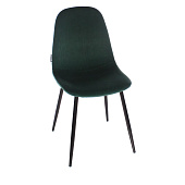 Товар Копенгаген темно-зеленый бархат ножки черные для кафе, ресторана, дома, кухни добавлен в корзину