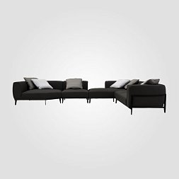 ALBA L-SHAPED BK