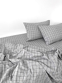 Товар Uni sheet washed cotton grey denim square bez rezinki добавлен в корзину