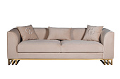 Товар Диван Lucerne трехместный велюр бежевый 102AN-20493 добавлен в корзину