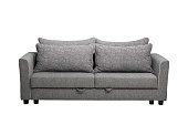 Товар Диван Marco трехмест. раскл., букле серый Flona SER+Buta SER  добавлен в корзину