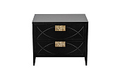 Товар Тумба прикроватная черная 151SV-00008 добавлен в корзину