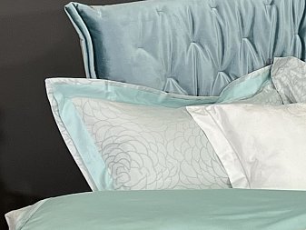 Pillow Case Design Eden Miracle Mint/Modal Aquamarine 5/4