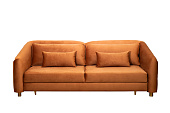 Товар Диван Trevi 230М(К) трехм раскл с кантом терракотовый Colt006  добавлен в корзину