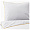 Set Lenjerie ALFABED Premium Cotton Sateen White Design Modern Look (Gold Tape)		 3647005