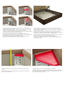 В корзине ALFABED COMBI П с подъемным меxанизмом